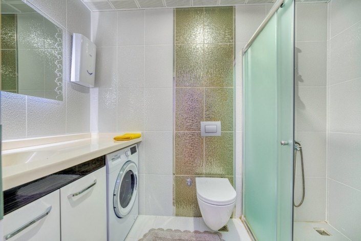 Апартаменты планировки 2+1, 100м2 с видом на море, район Кестель - Ракурс 48