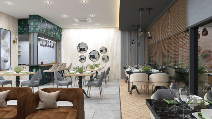 Инвестиционный проект с апартаментами 1+1, 2+1, 3+1, 4+1 в районе Кестель - Ракурс 18