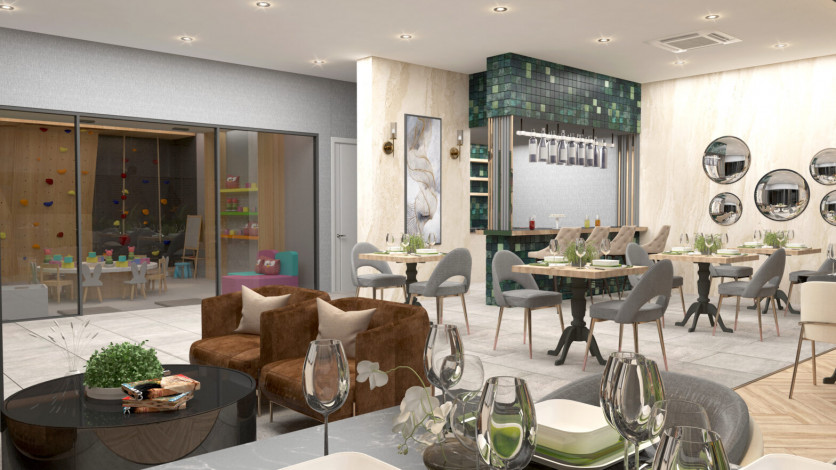 Инвестиционный проект с апартаментами 1+1, 2+1, 3+1, 4+1 в районе Кестель - Ракурс 19