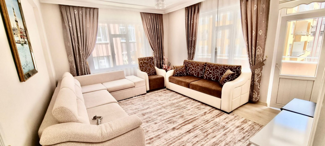 Уютная квартира планировки 2+1 с отдельной кухней, Махмутлар - Ракурс 3