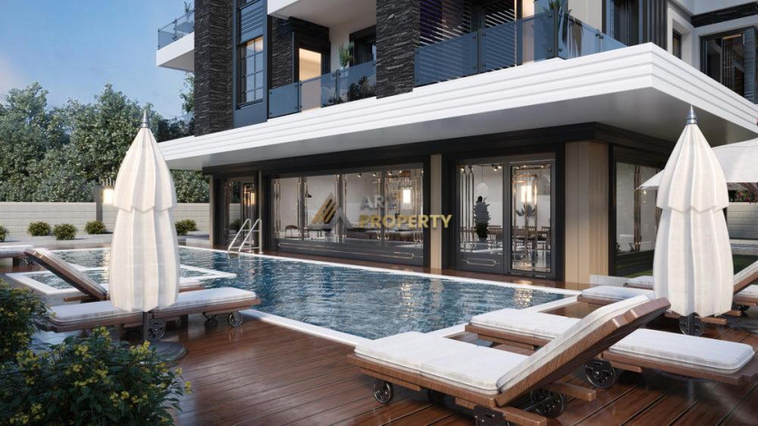 Новый элитный комплекс класса люкс в районе Кестель, от 51,5 до 108,4 м2 - Ракурс 8