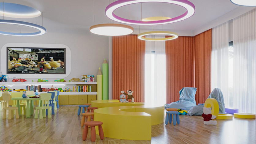 Две квартиры 1+1 в комплексе на завершающем этапе строительства по ценам ниже, чем от застройщика, Авсаллар - Ракурс 14