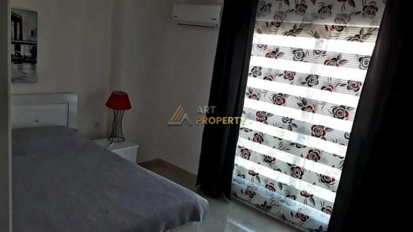 Меблированная квартира с видом на старинный город Наула в Махмутларе, Алания, 65 м2 - Ракурс 3