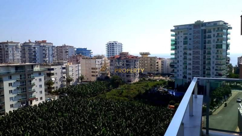 Меблированная квартира с видом на старинный город Наула в Махмутларе, Алания, 65 м2 - Ракурс 10