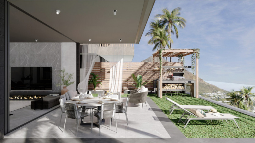 Роскошные виллы в районе Конаклы, проект на стадии строительства - Ракурс 2