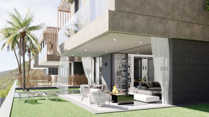 Роскошные виллы в районе Конаклы, проект на стадии строительства - Ракурс 4