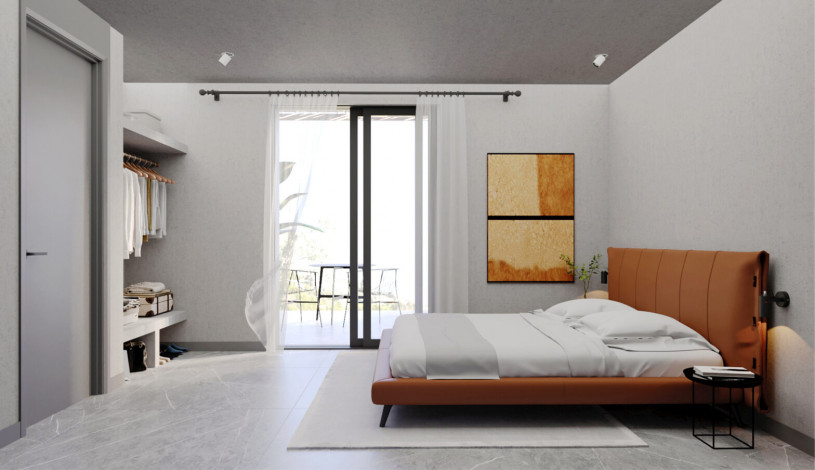 Роскошные виллы в районе Конаклы, проект на стадии строительства - Ракурс 18