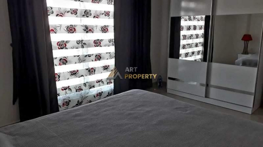 Меблированная квартира с видом на старинный город Наула в Махмутларе, Алания, 65 м2 - Ракурс 14