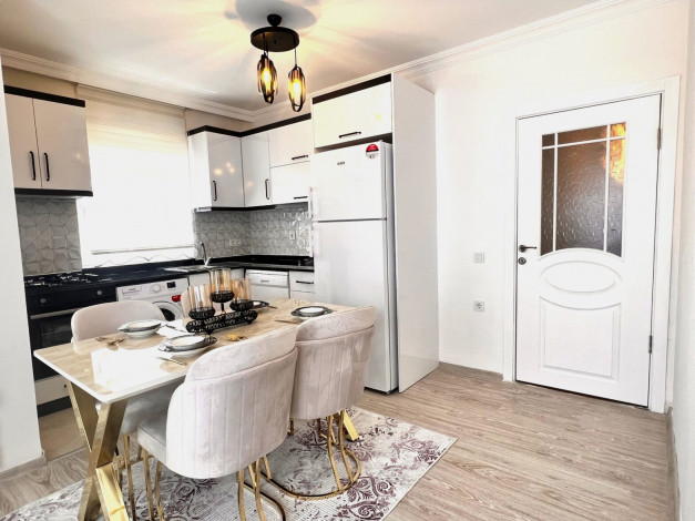 Меблированная квартира планировки 2+1, 90м2 в районе Махмутлар - Ракурс 16