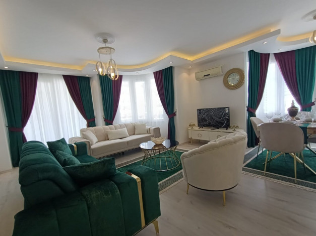 Меблированные апартаменты планировки 2+1, 120м2 в районе Махмутлар - Ракурс 19