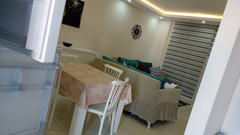 Меблированная квартира планировки 1+1, 60м2 в районе Махмутлар - Ракурс 11