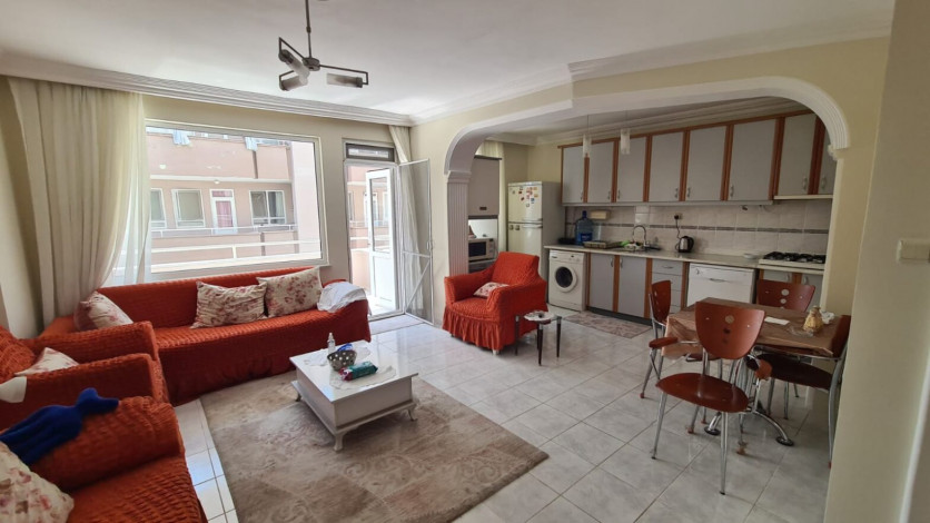 Просторная меблированная квартира планировки 2+1, 110м2 в районе Махмутлар - Ракурс 6