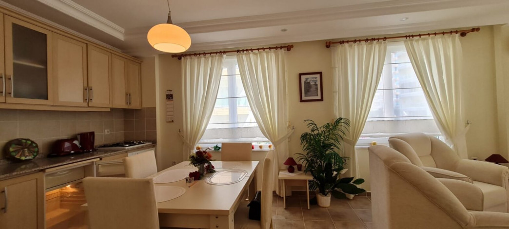 Уютная квартира планировки 1+1, 65м2 в районе Махмутлар - Ракурс 8