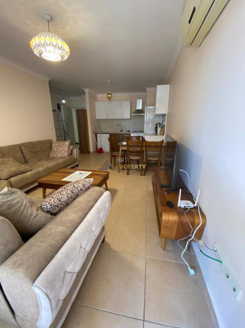 Меблированная квартира планировки 1+1, 75м2 в районе Махмутлар - Ракурс 12