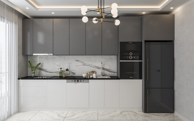 Новый проект в престижном европейском районе Оба - Ракурс 8