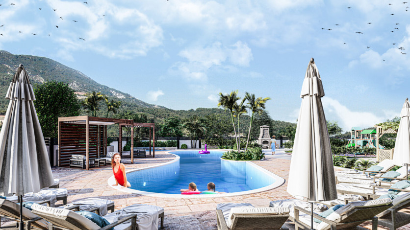 Новый проект в престижном европейском районе Оба - Ракурс 20