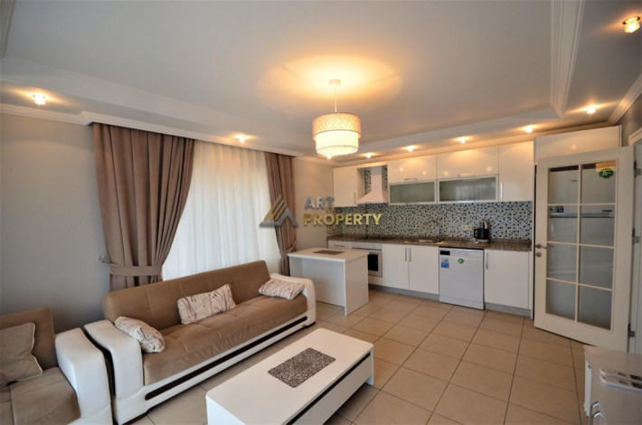 Меблированная квартира 1+1 в пешей доступности от Средиземного моря, 65м2 - Ракурс 8