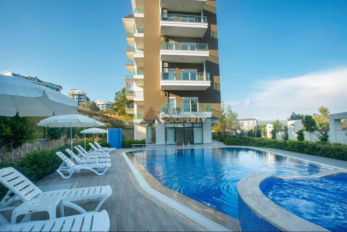 Квартира планировки 1+1, 56м2 в живописном районе Авсаллар - Ракурс 16