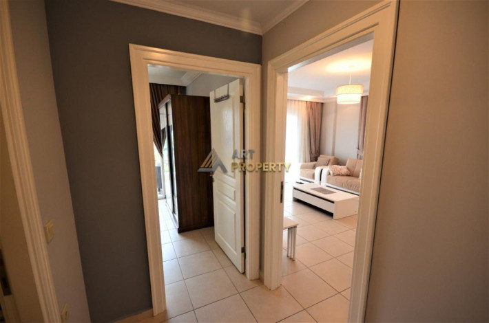 Меблированная квартира 1+1 в пешей доступности от Средиземного моря, 65м2 - Ракурс 10