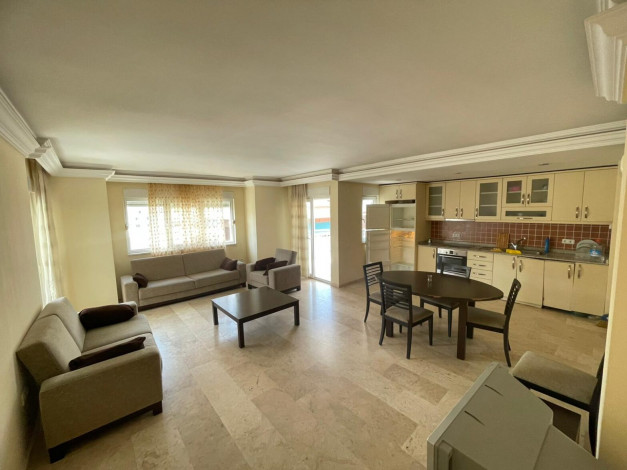 Меблированная квартира планировки 2+1, 135м2 в районе Махмутлар - Ракурс 17