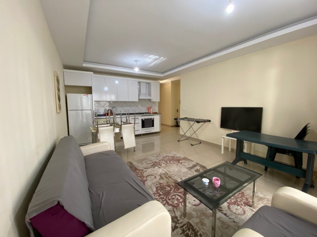 Просторная меблированная квартира планировки 1+1, 75м2 в районе Авсаллар - Ракурс 2