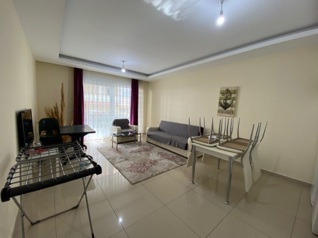 Просторная меблированная квартира планировки 1+1, 75м2 в районе Авсаллар - Ракурс 10