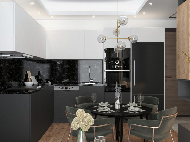 Инвестиционный проект с апартаментами 1+1, 2+1 в районе Авсаллар - Ракурс 14