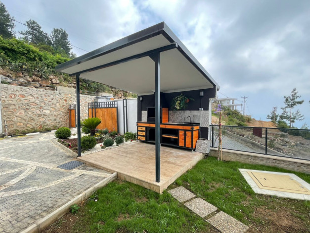 Роскошные виллы планировок 3+1 и 4+1 под гражданство, район Бекташ - Ракурс 6