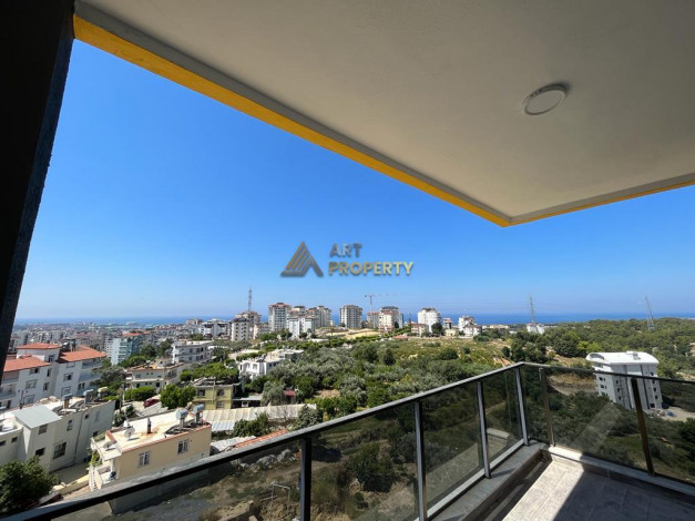 Апартаменты планировки 2+1, 105м2 с видом на море в районе Авсаллар - Ракурс 10