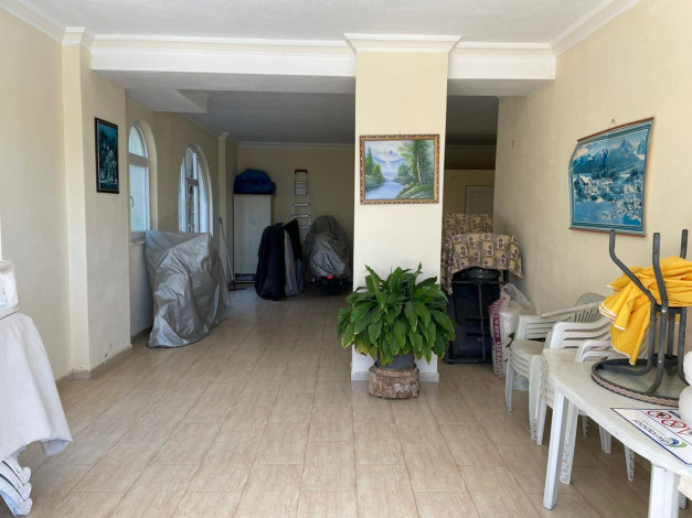 Меблированные апартаменты 2+1, 110м2 с видом на море и крепость, центр Алании - Ракурс 2