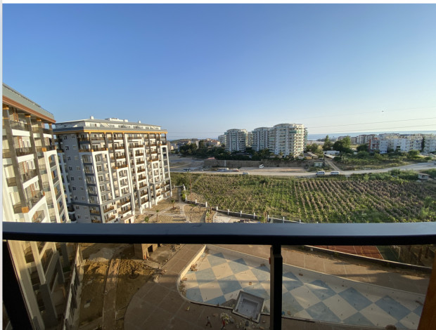 Роскошные меблированные апартаменты планировки 2+1 с видом на море, район Авсаллар - Ракурс 7