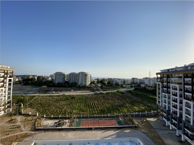 Роскошные меблированные апартаменты планировки 2+1 с видом на море, район Авсаллар - Ракурс 8