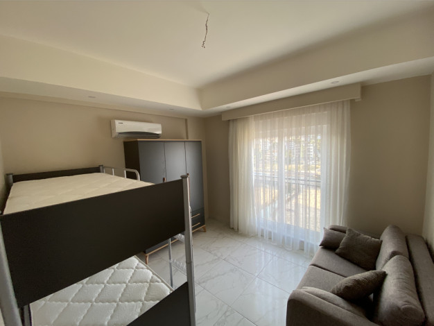 Роскошные меблированные апартаменты планировки 2+1 с видом на море, район Авсаллар - Ракурс 10