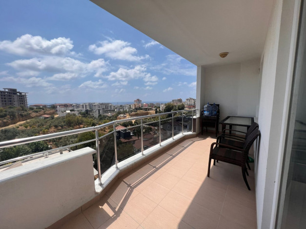 Меблированная квартира 2+1, 100м2 с видом на море, район Авсаллар - Ракурс 8