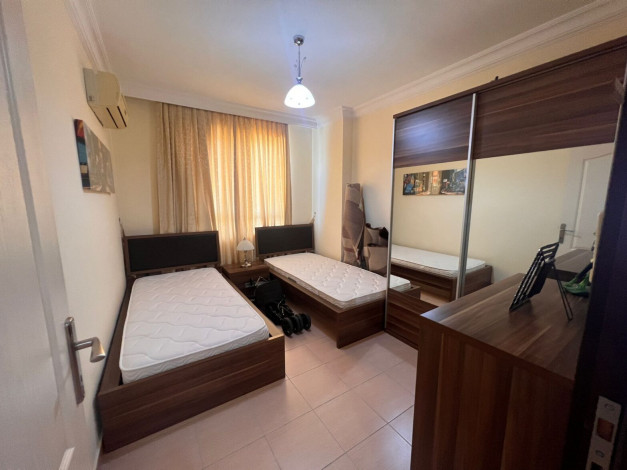 Меблированная квартира 2+1, 100м2 с видом на море, район Авсаллар - Ракурс 13