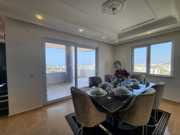 Меблированный пентхаус планировки 4+1, 180м2 в районе Оба - Ракурс 6