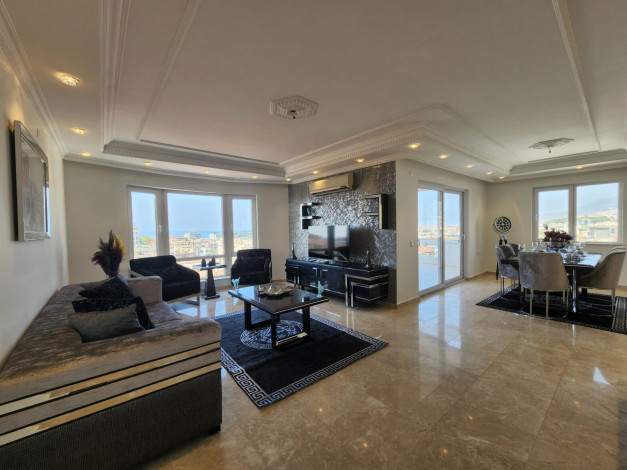 Меблированный пентхаус планировки 4+1, 180м2 в районе Оба - Ракурс 11