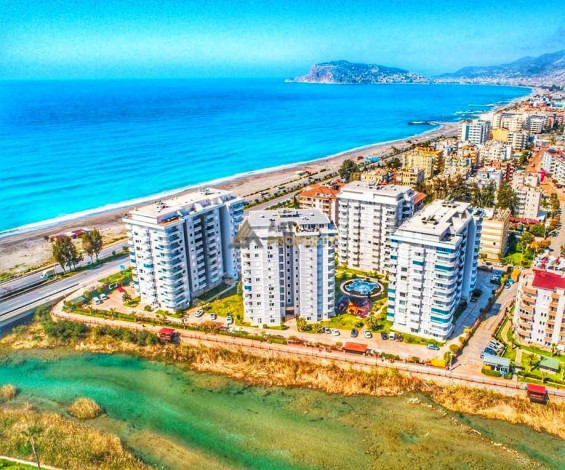 Полностью меблированные апартаменты 2+1 в элитной резиденции у моря в Тосмуре, 120 м2 - Ракурс 8