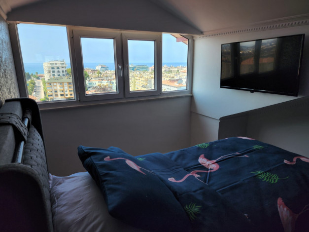 Меблированный пентхаус планировки 4+1, 180м2 в районе Оба - Ракурс 32