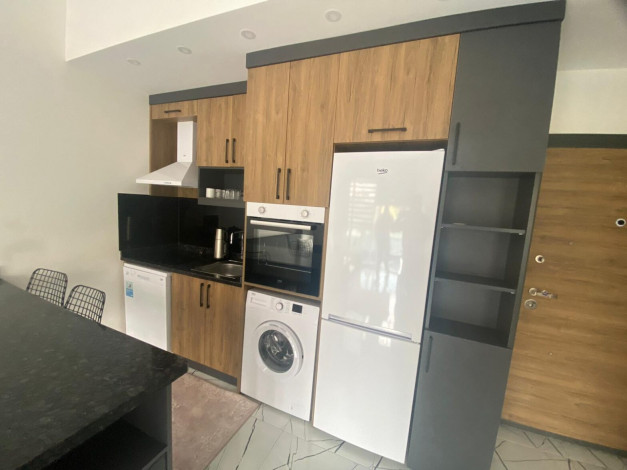 Меблированная квартира планировки 1+1, 50м2 в ЖК с полной инфраструктурой, Оба - Ракурс 3