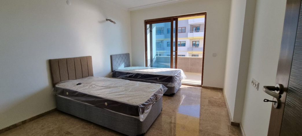 Новая квартира планировки 2+1, 115м2 с видом на море,  Махмутлар - Ракурс 11