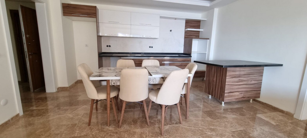 Новая квартира планировки 2+1, 115м2 с видом на море,  Махмутлар - Ракурс 12