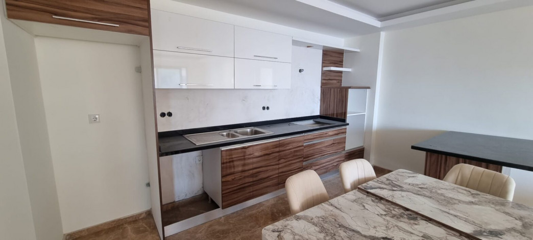 Новая квартира планировки 2+1, 115м2 с видом на море,  Махмутлар - Ракурс 14