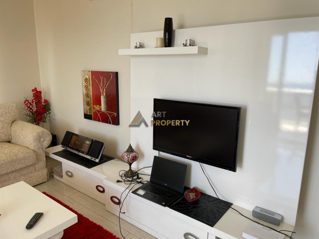 Меблированная квартира планировки 5+1, 150м2 с видом на море и крепость в центре Алании - Ракурс 4