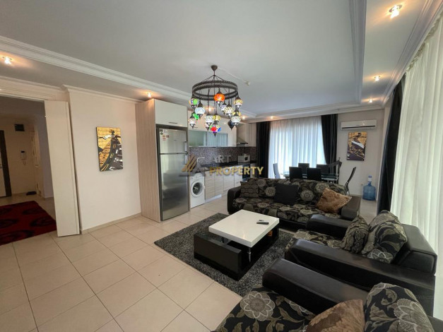 Просторная меблированная квартира планировки 2+1, 120м2 в районе Оба - Ракурс 4