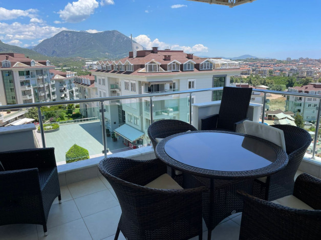 Просторный пентхаус планировки 5+1, 220м2 в районе Оба - Ракурс 11