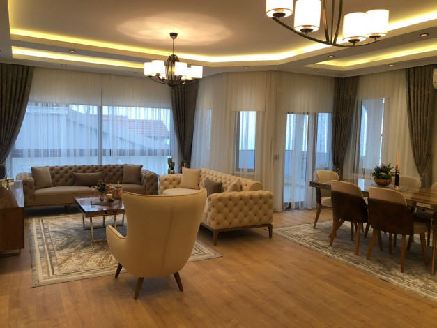 Роскошные апартаменты 3+1, 180м2 в исторической части города Аланья - Ракурс 18