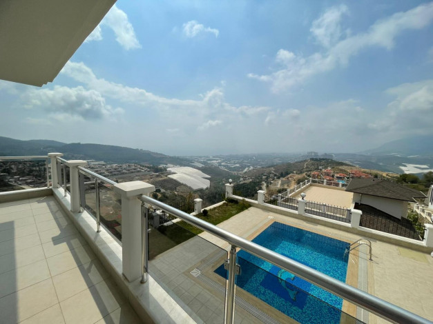 Трехэтажная вилла планировки 4+1, 275м2 в районе Каргыджак - Ракурс 14