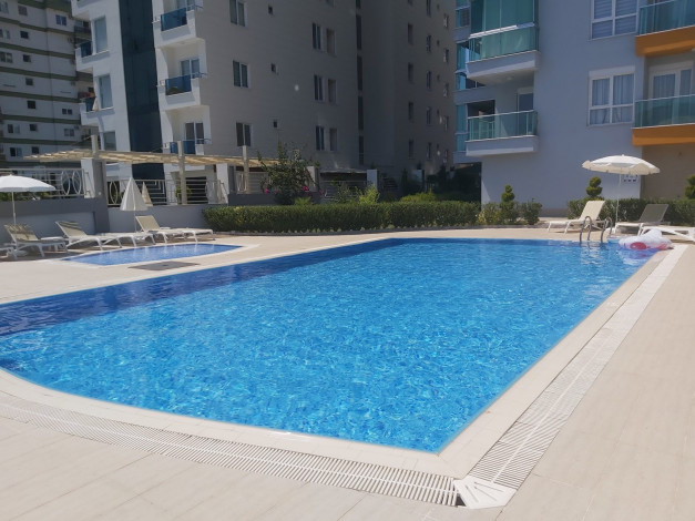 Двухкомнатная меблированная квартира в Махмутларе в 300м от Средиземного моря, 55 м2. - Ракурс 6