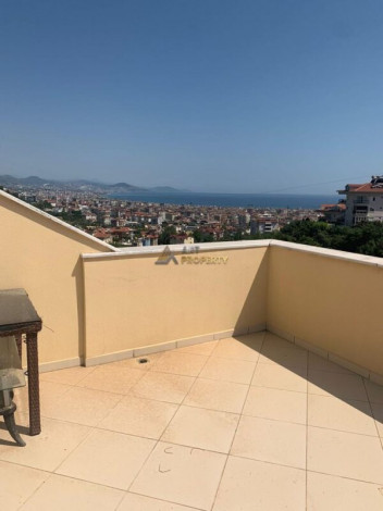 Трехэтажная вилла с видом на море в престижном районе Тепе, центр Алании - Ракурс 11